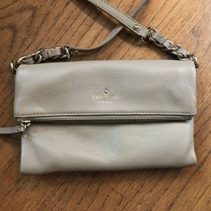 Kate Spade Leather foldover crossbody